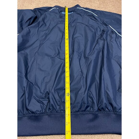 Vtg Carolina Tar Heels Navy Pullover Windbreaker Sz Large Team Edition Apparel - Picture 5 of 10